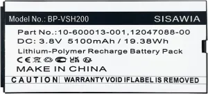 Replacement Battery for Vivint Smart Hub Control Panel,VS-SH2000-C00,10-600013-001,12047088-00,5100mAh