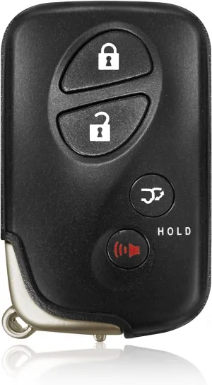 Replacement for 2010 2011 2012 2013 2014 2015 2016 Smart Proximity Lexus RX350 RX450h GX460 LX570 CT200h GNE 271451-5290 Board Key Fob HYQ14ACX 315MHz 4 Buttons