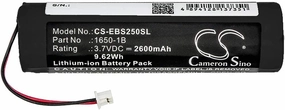 Replacement Battery for Eschenbach SmartLux 2.5 SmartLux Smart Luxury Digital, fits Part no 1650-1B