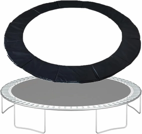 Replacement Trampoline Safety Pad 15/16FT Tear Resistant Waterproof Pad Outdoor Trampoline Accessories