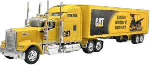 Resin Car Vehicle Model Fit for Kenworth 1:50 Die Cast Alloy Truck Model Mini Car Toy Adult Collectible Car Gift Festive Deluxe Gift