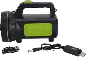 Restokki Camping Lantern, Waterproof Flashlight USB Rechargeable Work Light, Lantern Flashlight for Hiking, Home and More