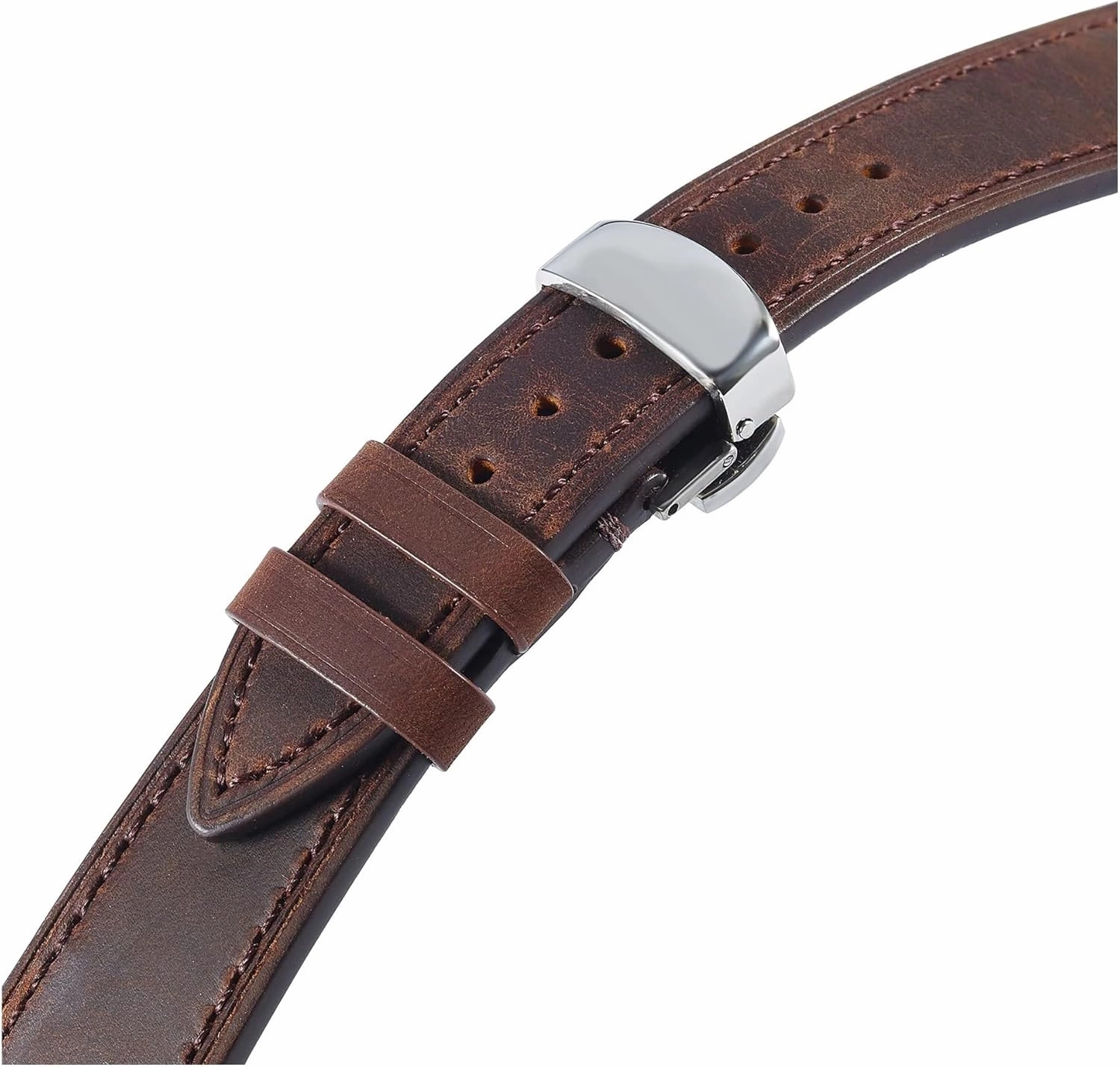 Retro Strap 18mm 19mm 20mm 21mm 22mm Universal Smart Watch Accessories Buckle Watchbands UTHAI