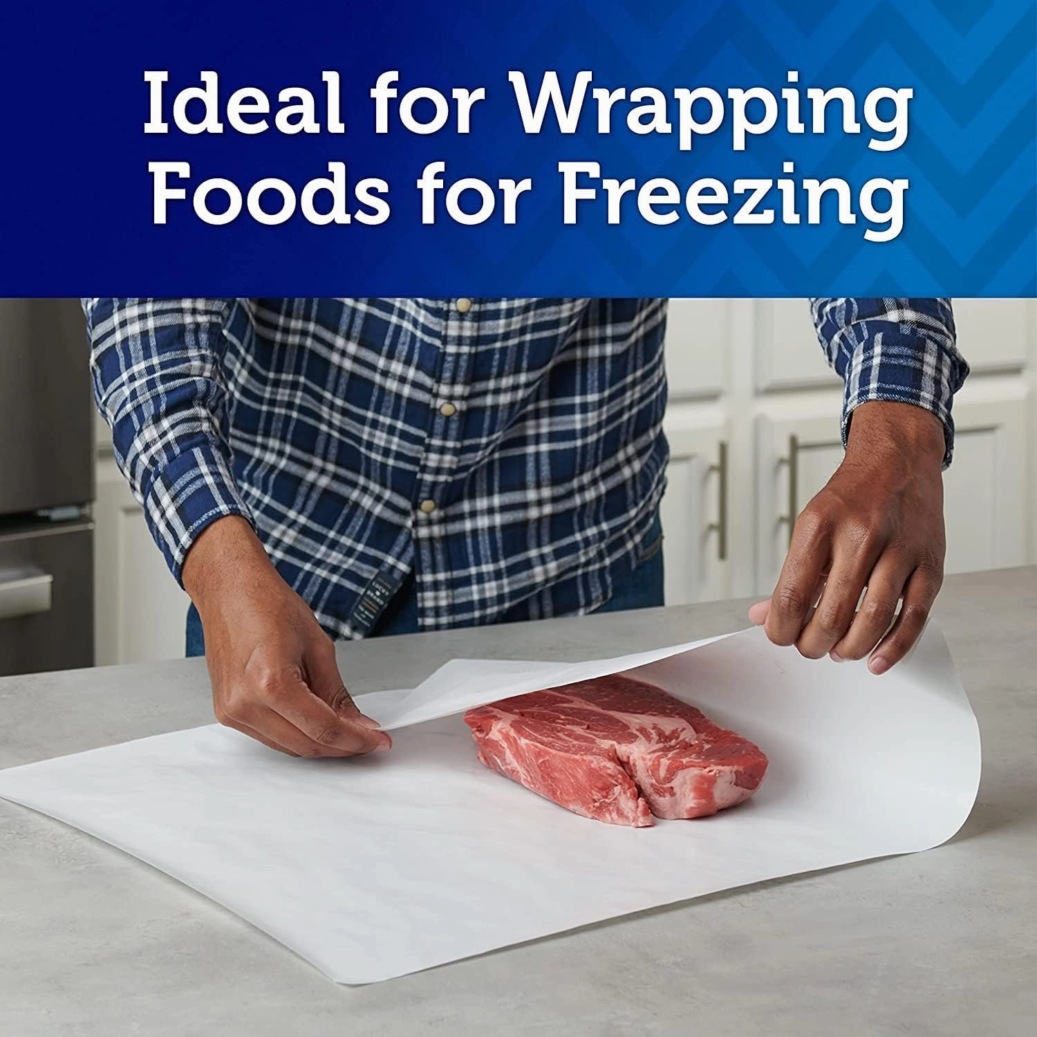 Reynolds Kitchens Plastic Coated Freezer Paper - 75 Square Feet (Pack of 3)