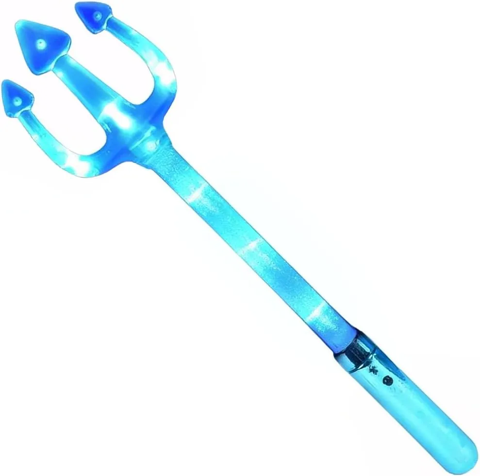 Rhode Island Novelty 18.5 Inch Light-Up Trident, One per Order
