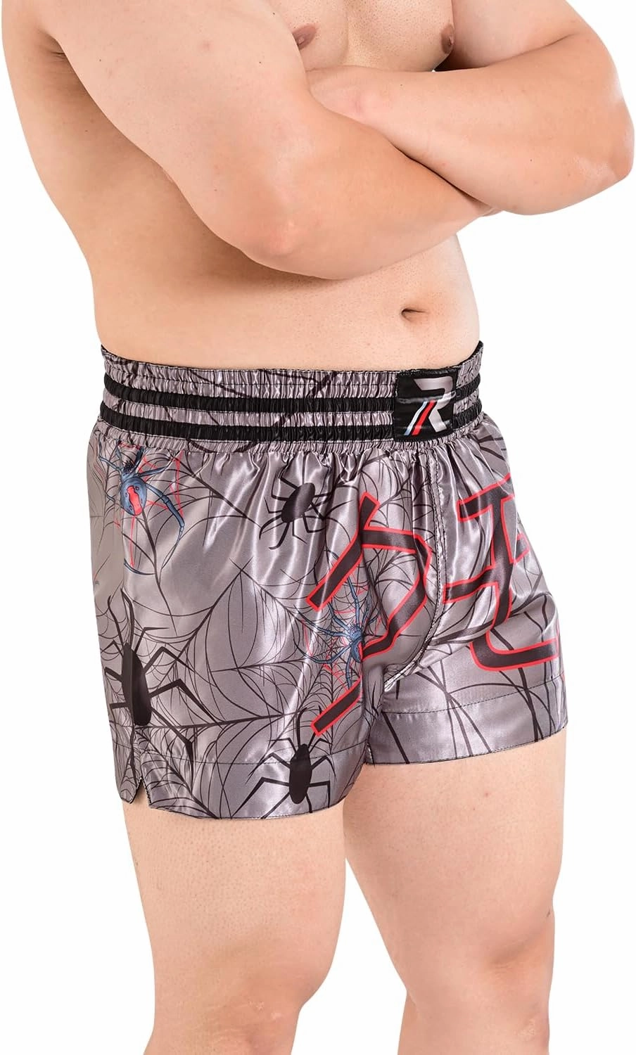 ROAR-INT Muay Thai Shorts MMA Gym Boxing Fighting Trunks Kick Martial Arts Gear