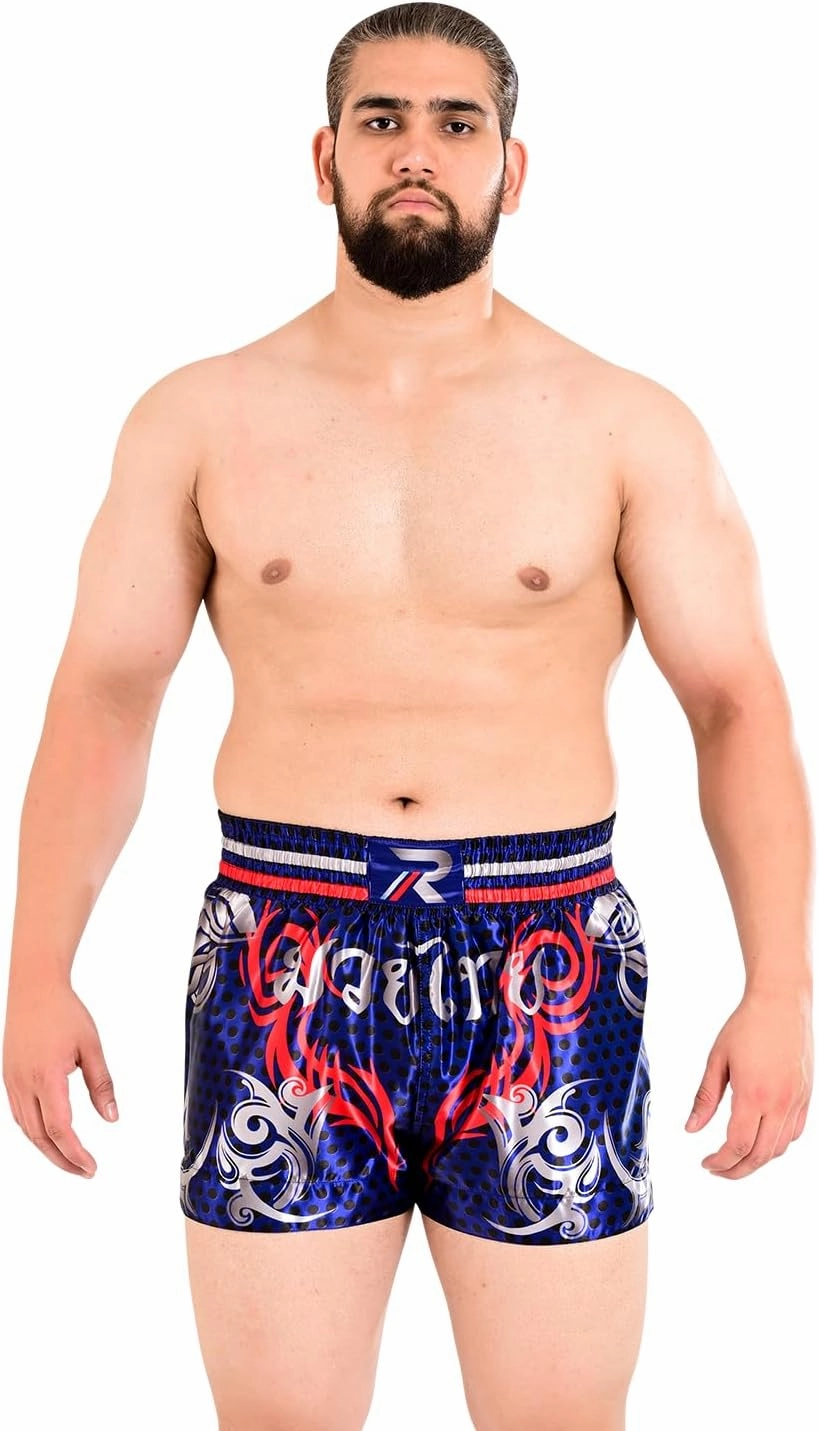 ROAR-INT Muay Thai Shorts MMA Gym Boxing Fighting Trunks Kick Martial Arts Gear