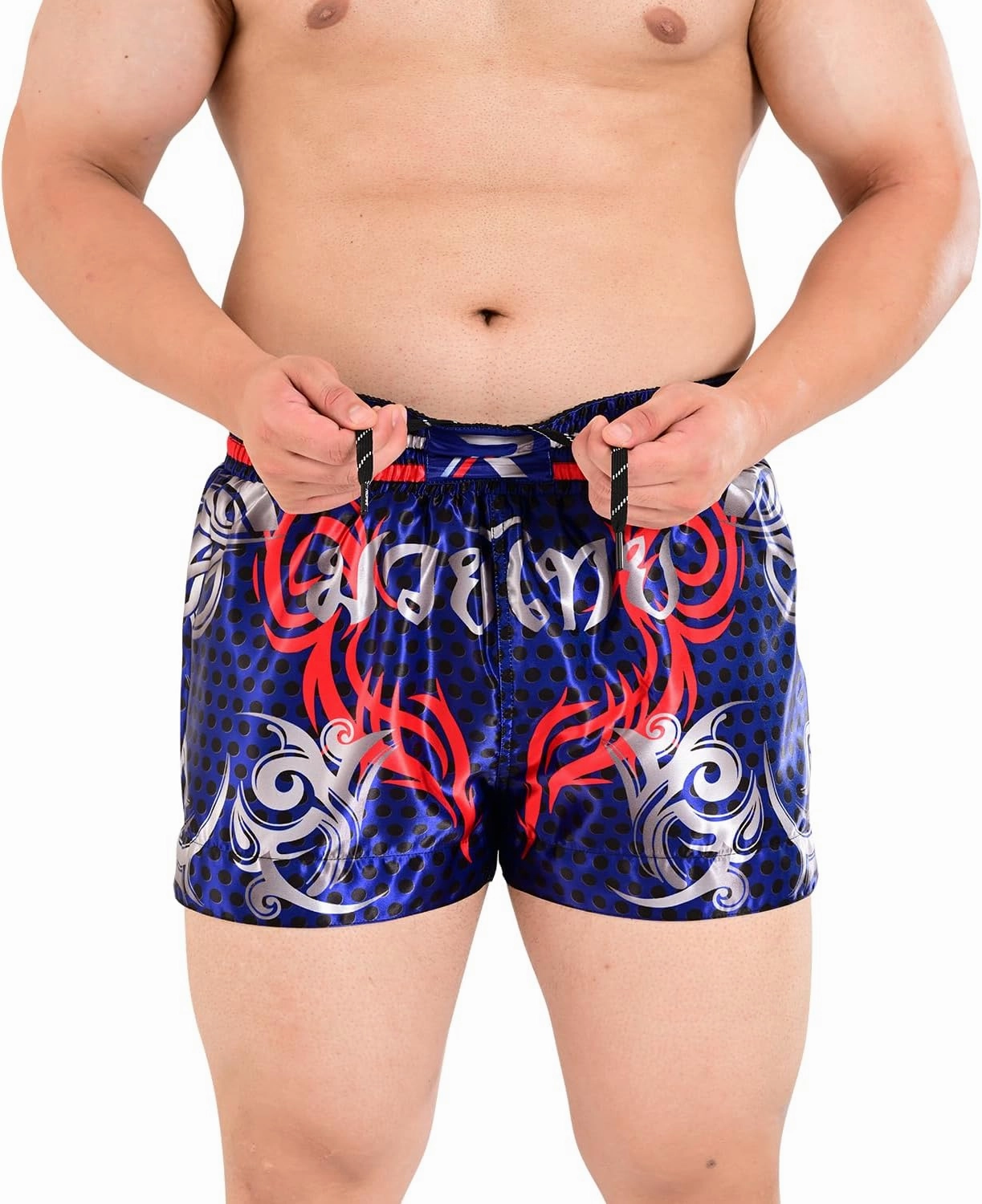 ROAR-INT Muay Thai Shorts MMA Gym Boxing Fighting Trunks Kick Martial Arts Gear