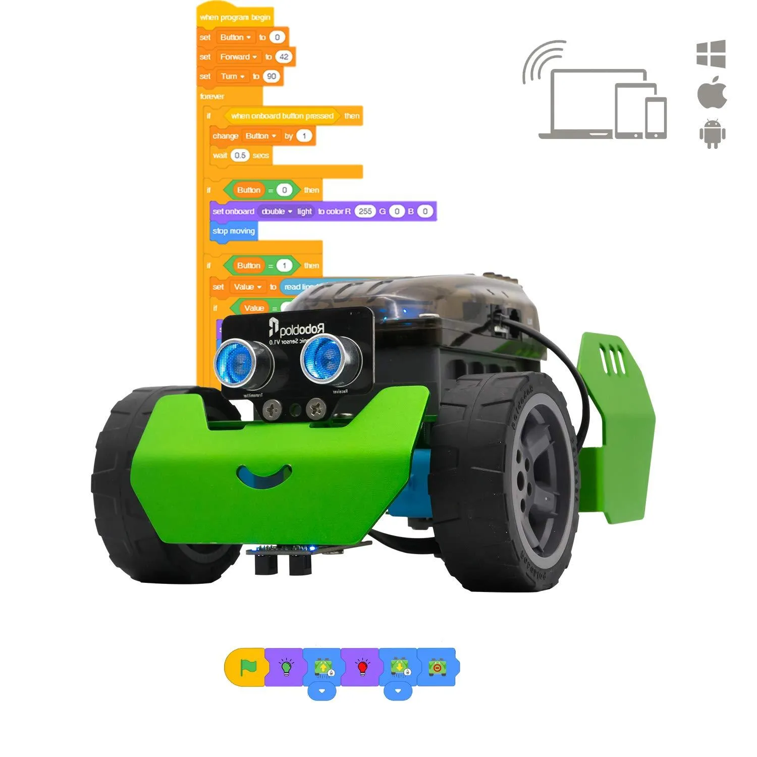 Robobloq Q-Scout Starter Building Kit