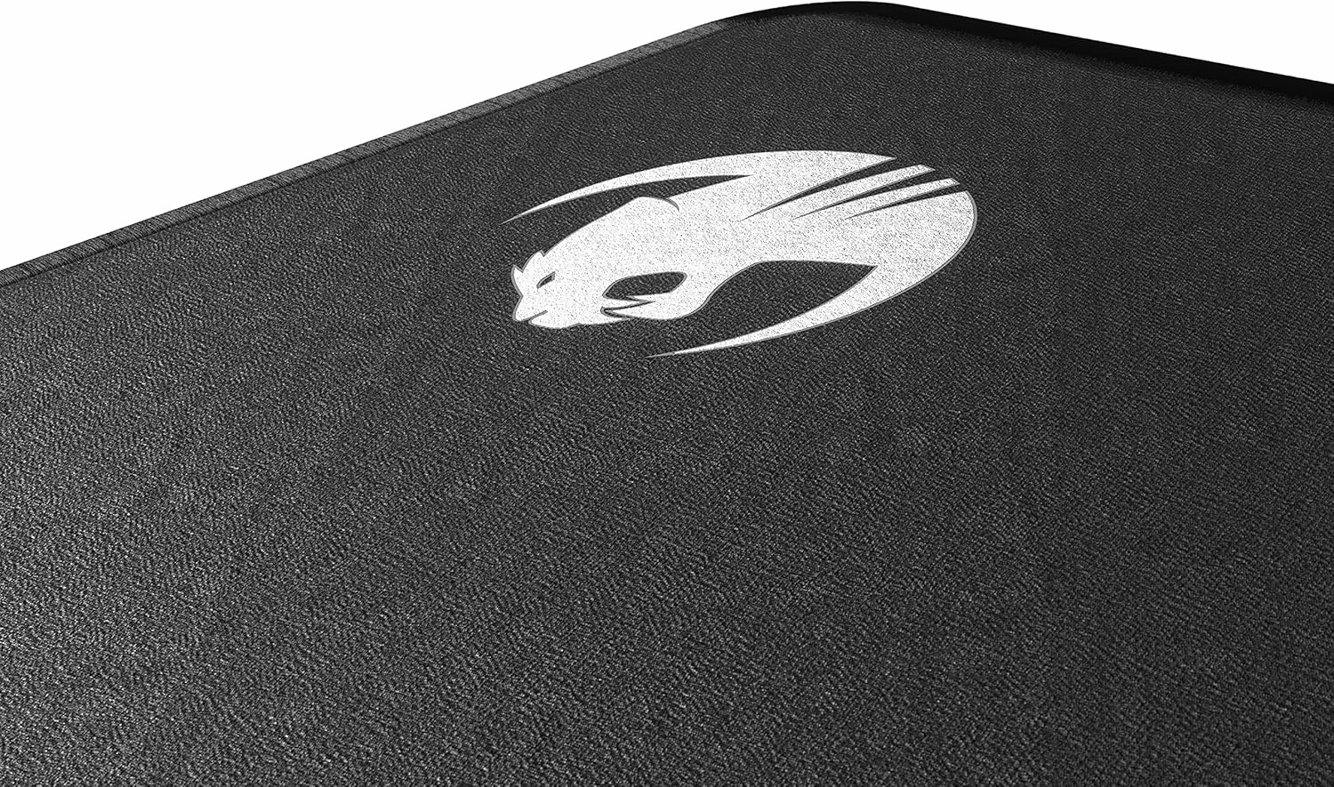 ROCCAT Sense CTRL XXL PC Gaming Mouse Pad, Non-Slip Rubber Back, Vulcanized Control Surface with Low-Profile Stitched Edges, Durable Computer Mat, XXL, Black