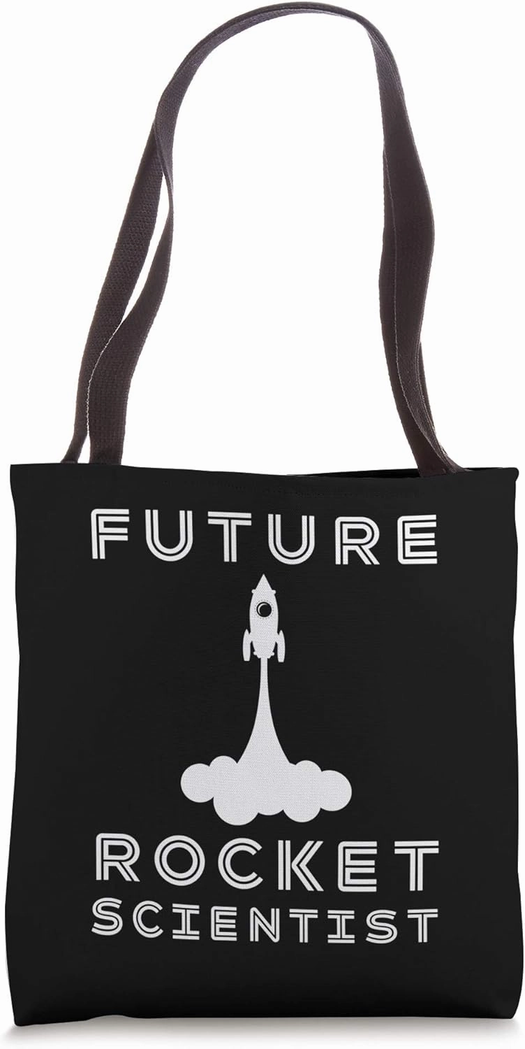 Rocket Science Gift Men Women Kids Future Rocket Scientist Tote Bag