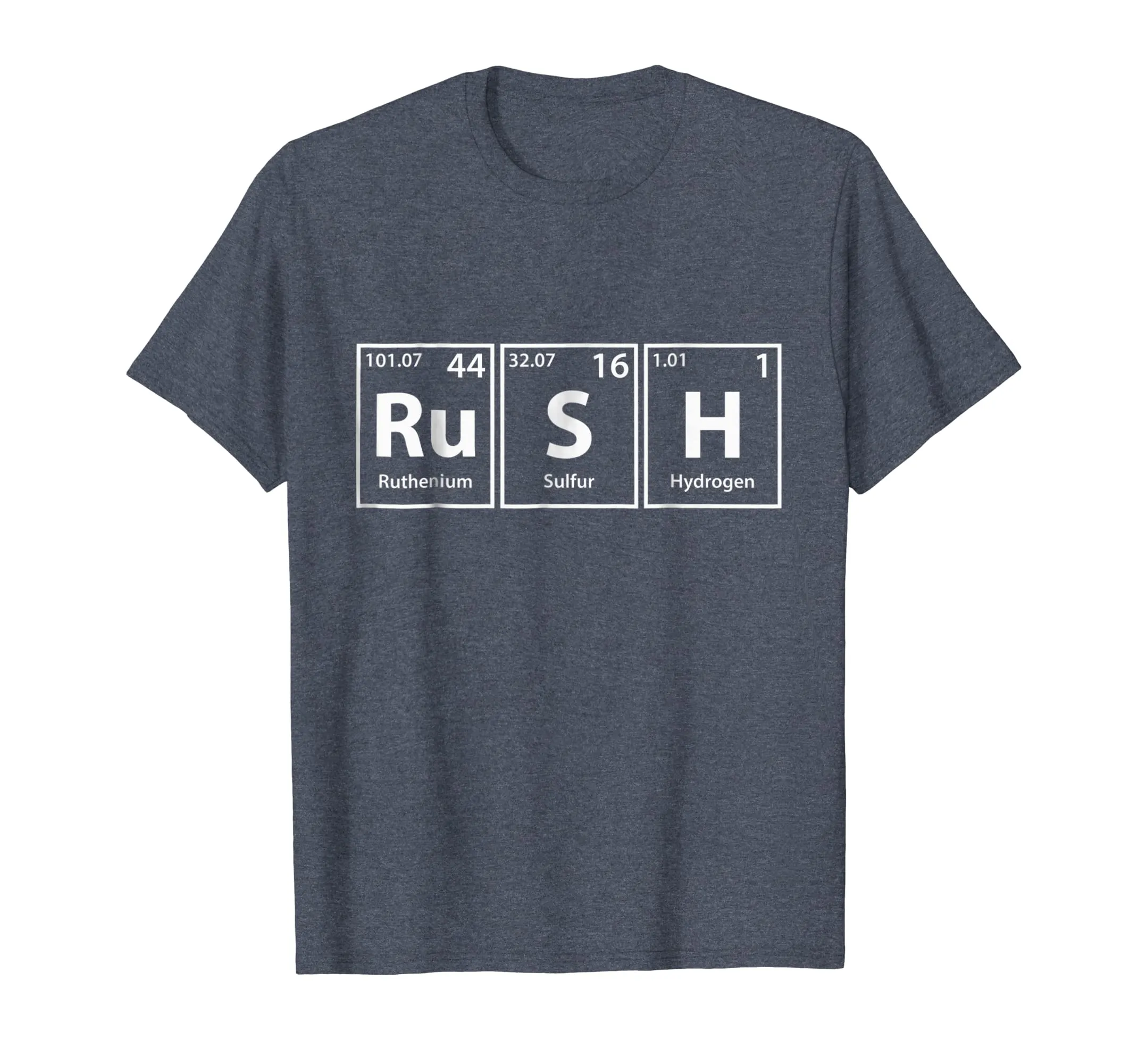 Rush (Ru-S-H) Periodic Table Elements Shirt