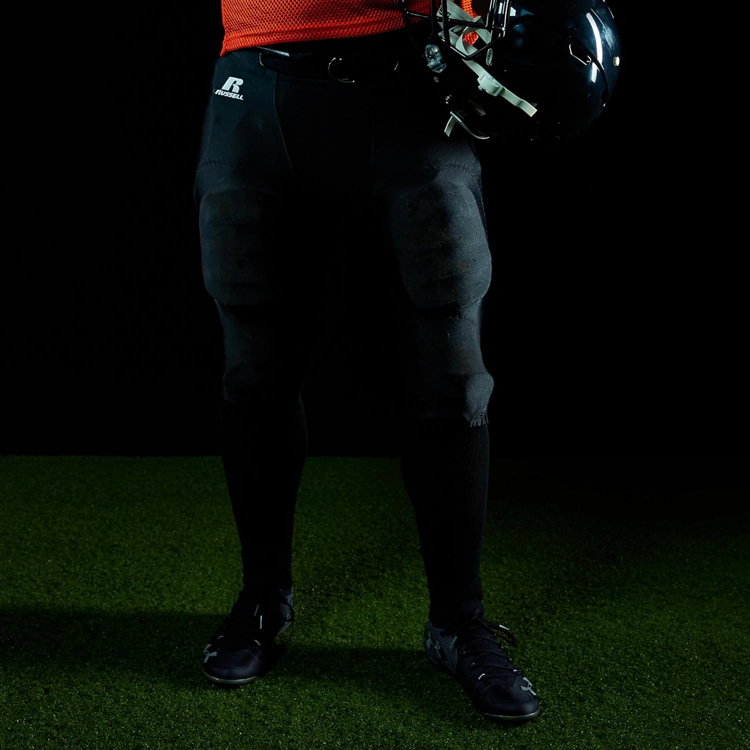 Russell Athletic Men's Integrated 7-Piece Pad Football Pant