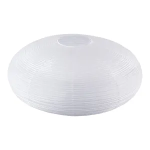 Rynx | White oval paper lantern-22" large hanging paper lantern lamp, Chinese/Japanese paper lantern pendant lamp for party decoration, wedding, home decoration paper ceiling lamp (1 pack)