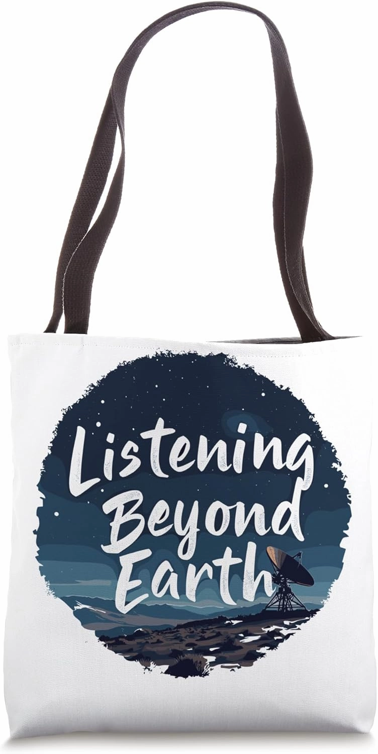 Satellite Tracking Enthusiast Space Observation Orbital Tote Bag