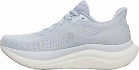 Saucony Women's Triumph 23 Sneaker, Vapor/Arctic, 8.5 Wide