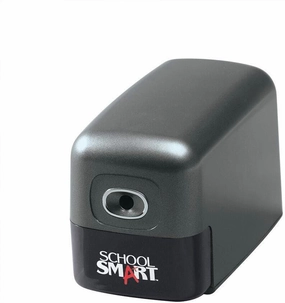 School Smart Electric Pencil Sharpener, 5-1/2 x 3-3/4 x 7-3/4 Inches