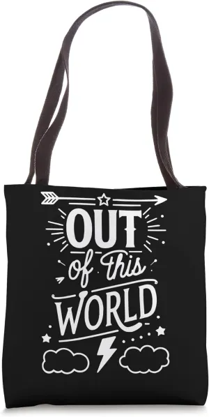 Science Fiction Sci Fi Alien Astronaut Extraterrestrial UFO Tote Bag