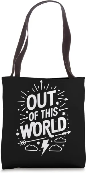 Science Fiction Sci Fi Alien Astronaut Extraterrestrial UFO Tote Bag