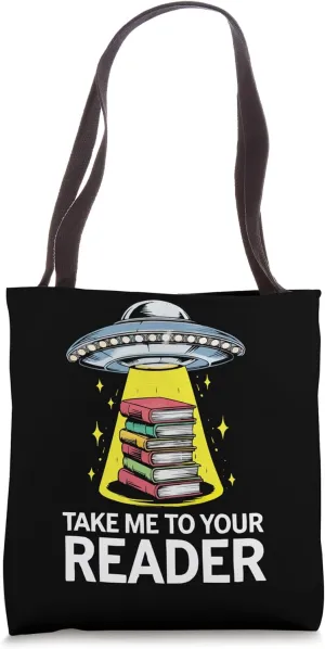 Science Fiction Sci Fi Alien Astronaut Extraterrestrial UFO Tote Bag