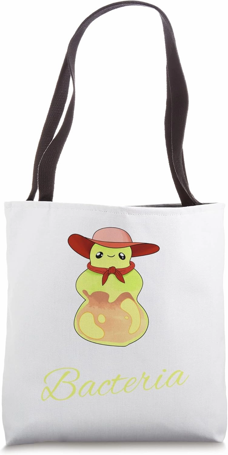 Science Cultured Bacteria Biology Pun Tote Bag