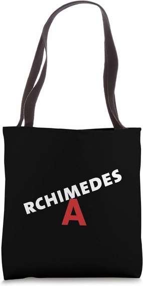 Science Giant Archimedes Geometry And Inventor Logo Tote Bag