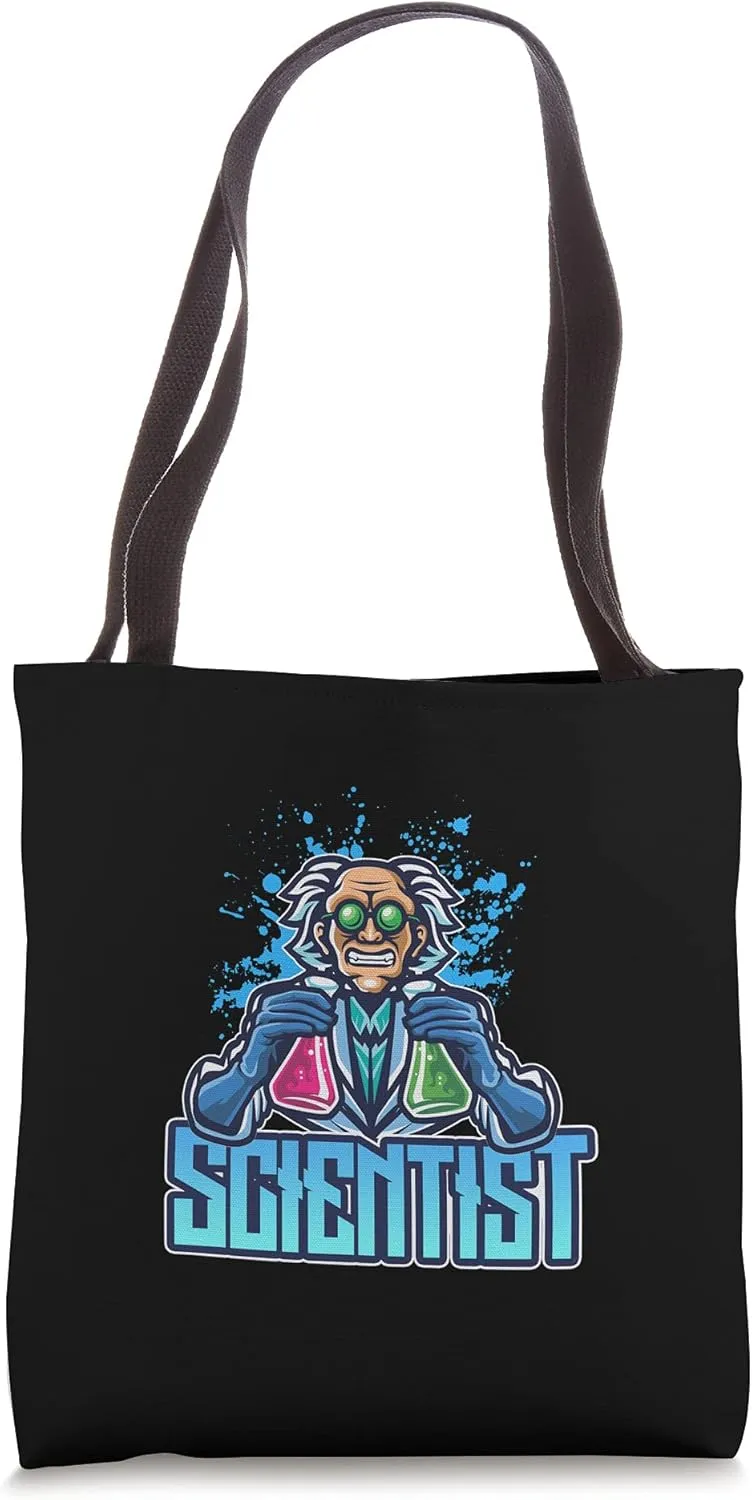 Scientist Science Laboratory Experimentation Lab Professor Tote Bag