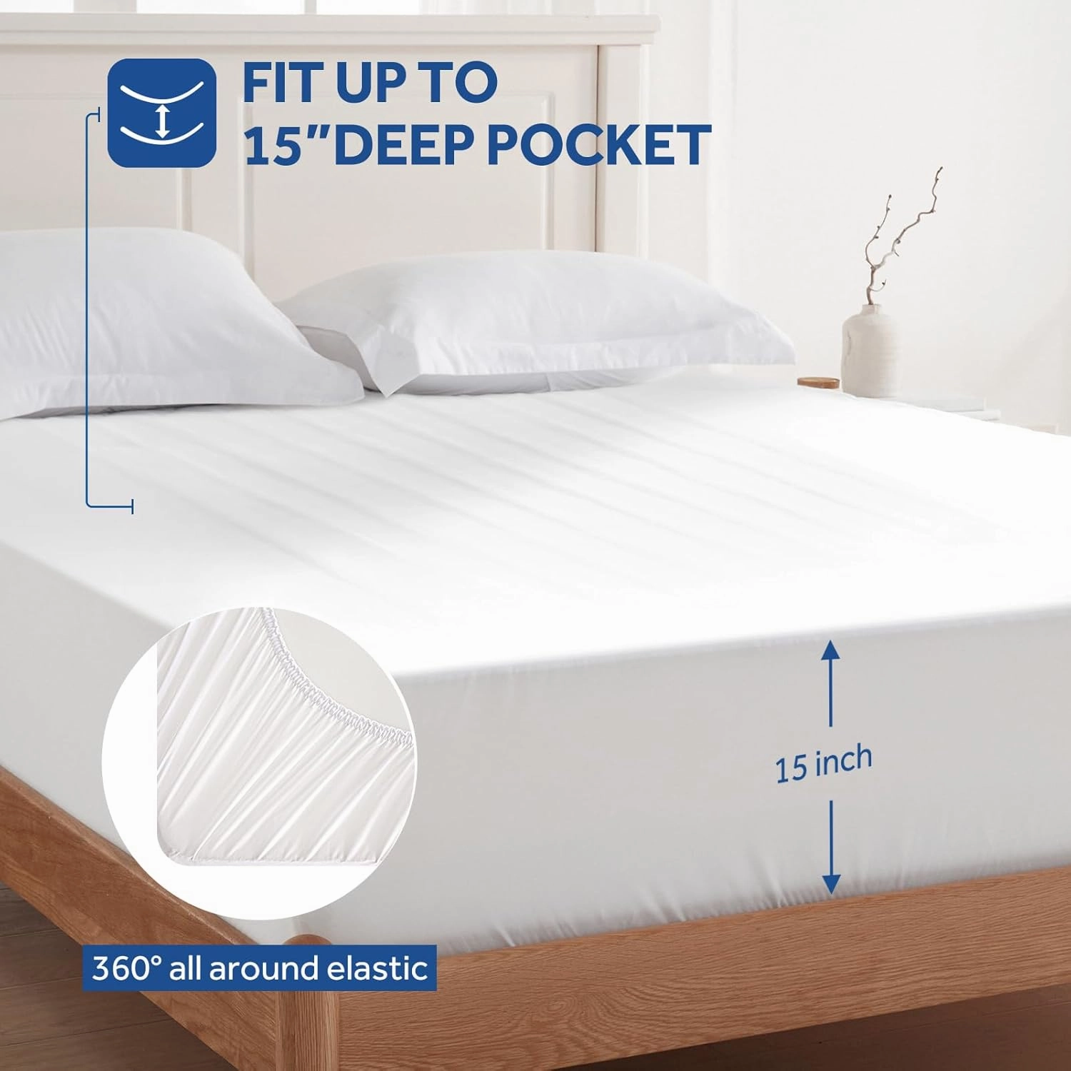 Sealy Heated Mattress Pad Twin Size with 10 Heated Settings | Electric Mattress Pad Bed Warmer 39"x75" | Auto Shut Off 1-9 Hours| Fit Up to 15 Inch Deep Pocket | Machine Washable