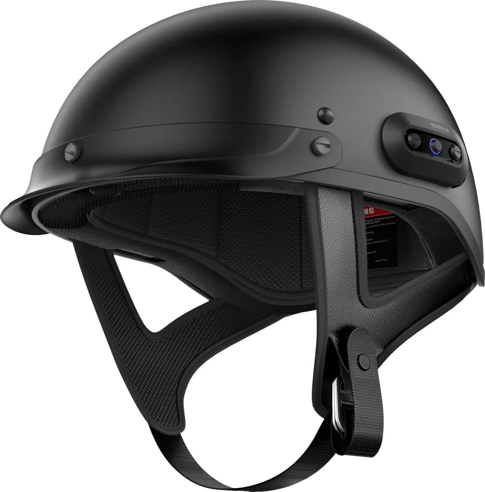 Sena Cavalry 2 Bluetooth Motorcycle Helmet with Intercom System - DOT - Matte Black - Small