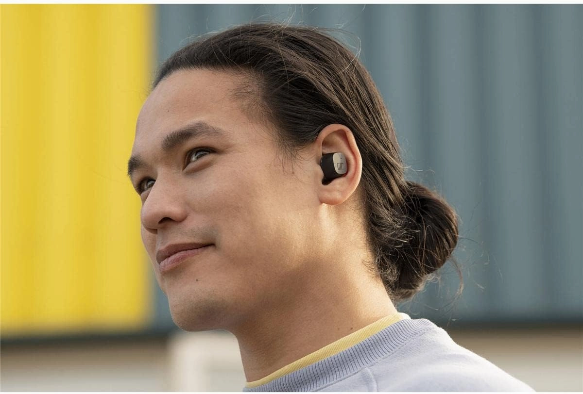 Sennheiser Consumer Audio CX True Wireless Earbuds - Bluetooth In-Ear Headphones with Passive Noise Cancellation, Customizable Touch Controls, Bass Boost, IPX4 and 27-hour Battery Life, Black