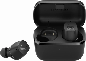 Sennheiser Consumer Audio CX True Wireless Earbuds - Bluetooth In-Ear Headphones with Passive Noise Cancellation, Customizable Touch Controls, Bass Boost, IPX4 and 27-hour Battery Life, Black