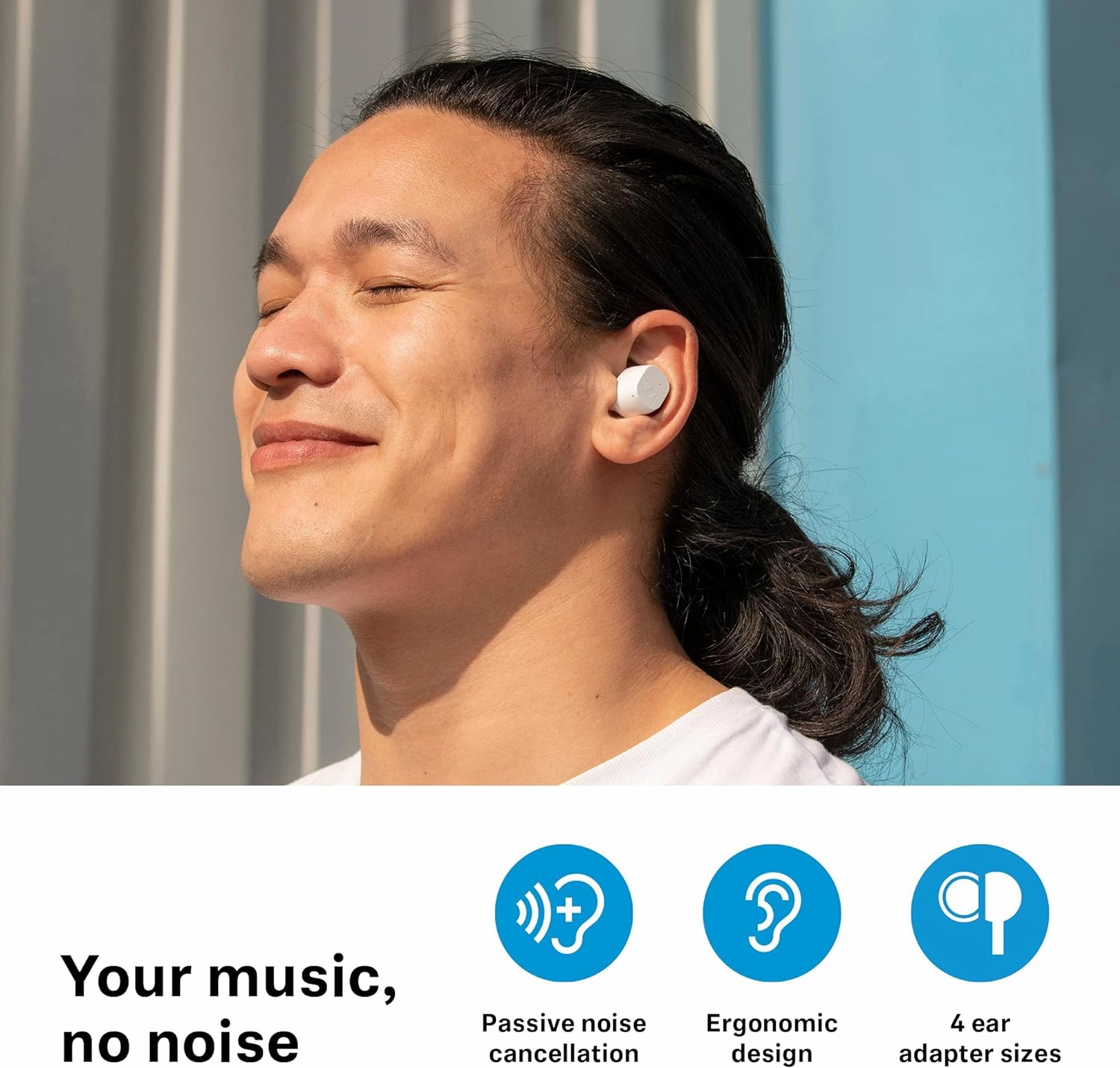 Sennheiser Consumer Audio CX True Wireless Earbuds - Bluetooth In-Ear Headphones with Passive Noise Cancellation, Customizable Touch Controls, Bass Boost, IPX4 and 27-hour Battery Life, Black