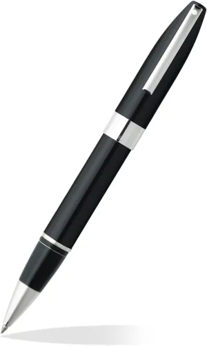 Sheaffer Legacy Heritage Rollerball Pen, Black Lacquer Featuring Palladium Plate Trim (E1904651)