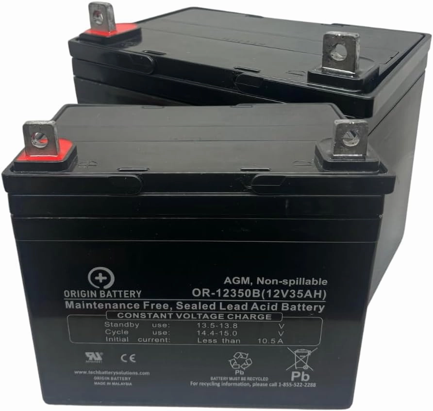 Shoprider Sunrunner 3 Deluxe (888-3L) Battery Replacement Kit