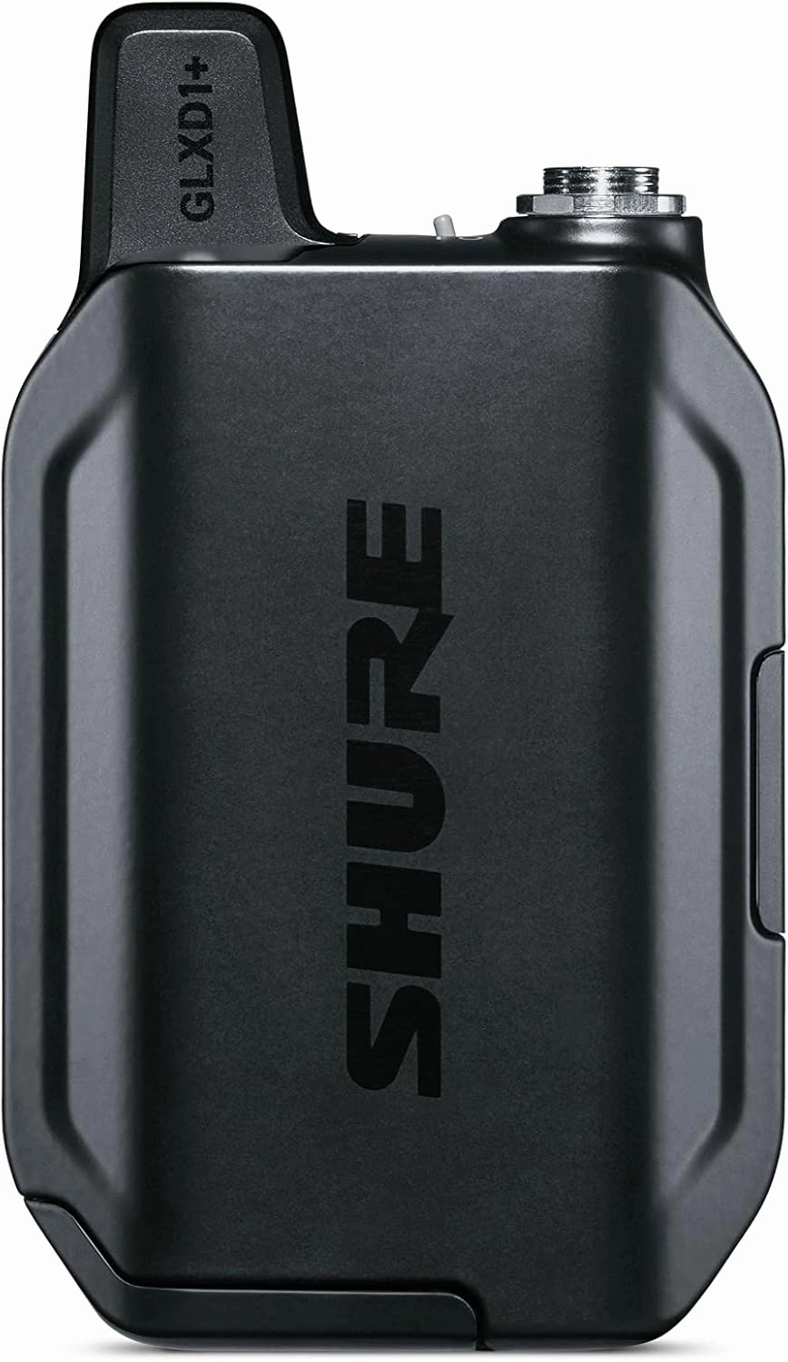 Shure GLXD1  Bodypack Transmitter - for use with GLX-D  Dual Band Digital Wireless Microphone Systems, Receiver Sold Separately (GLXD1 =-Z3)
