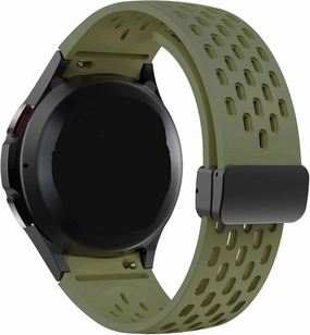 Silicone Strap Watch 7 6 5 4 40mm 44mm 5 Pro 45mm Buckle Band 6 Classic 43mm 47mm No Gaps Bracelet