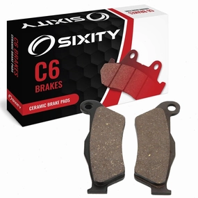 Sixity C6 Front Ceramic Brake Pads compatible with KTM 400 EXC Racing USD 2000-2003 Complete Set