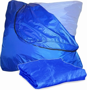 Skil-Care Replacement Cover for 3' x 4' (Dark Green) or 5’ x 5’ (Blue) Crash Pad, Durable Nylon Shell, Water-Resistant, Machine-Washable, Cover ONLY