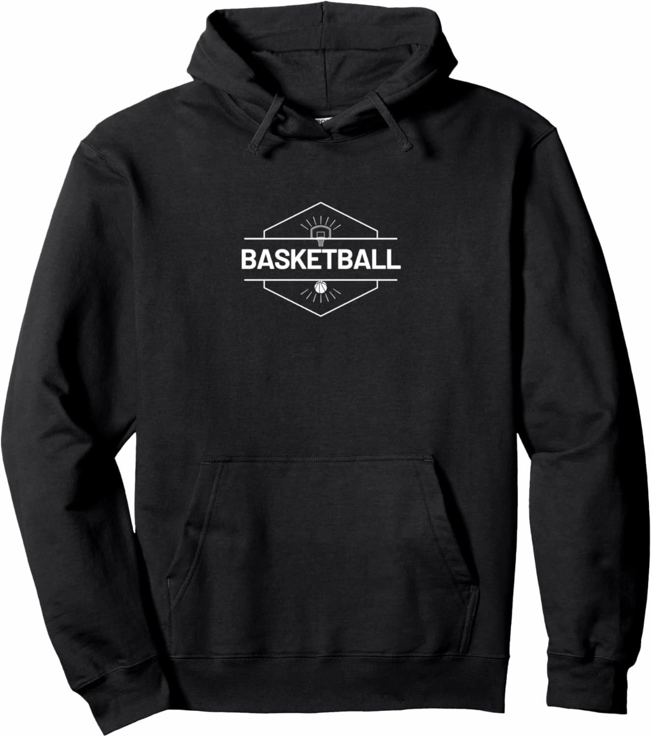 Slam Dunk Basketball Logo Pullover Hoodie