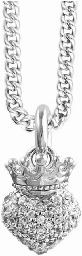 Small Crowned Heart Pendant