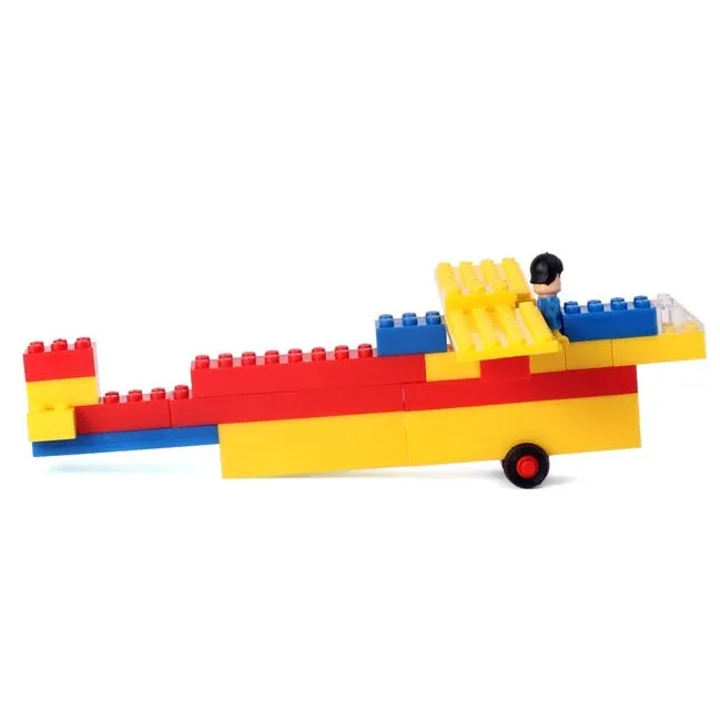 Smart Blocks Aeromech Building Blocks Set – 165 Pieces (4-8 Years)