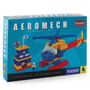 Smart Blocks Aeromech Building Blocks Set – 165 Pieces (4-8 Years)