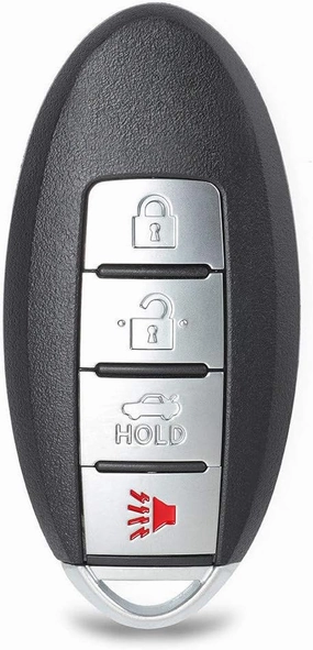 Smart Proximity Remote Key 4 Button Fob for Nissan Sentra Versa Leaf 2013 2014 2015 2016 2017 2018 FCC: CWTWB1U840