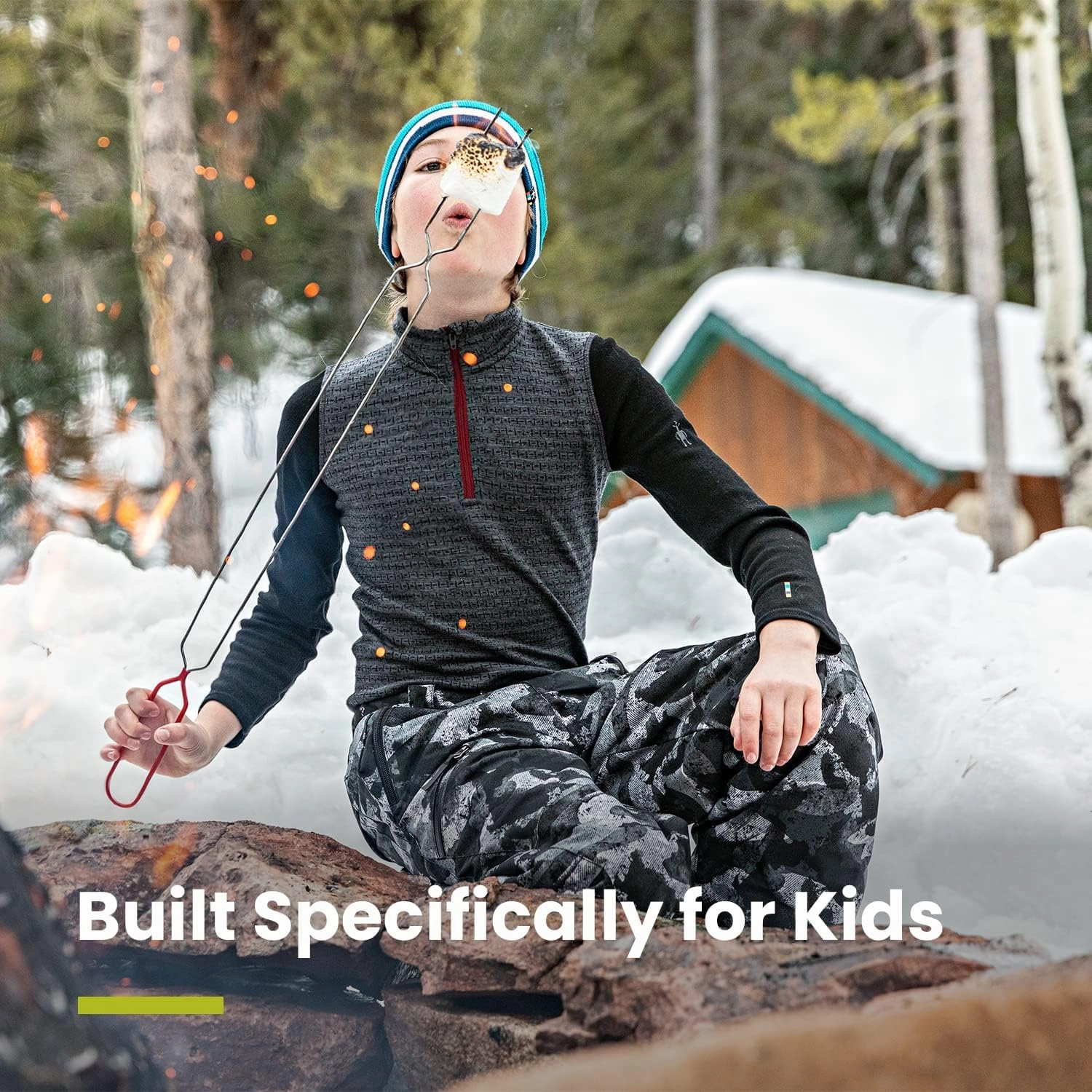Smartwool Kid's Classic Thermal Merino Base Layer Crew