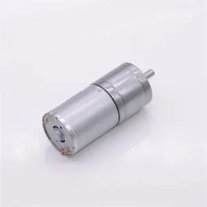 Smell Motor JGA25-370 Mini DC Gear Motor, 6V 12V 24V Motor, 12-1931rpm, Low Speed Motor, for DIY Smart Car Robot, Tools (Size : 280, Color : 6V)