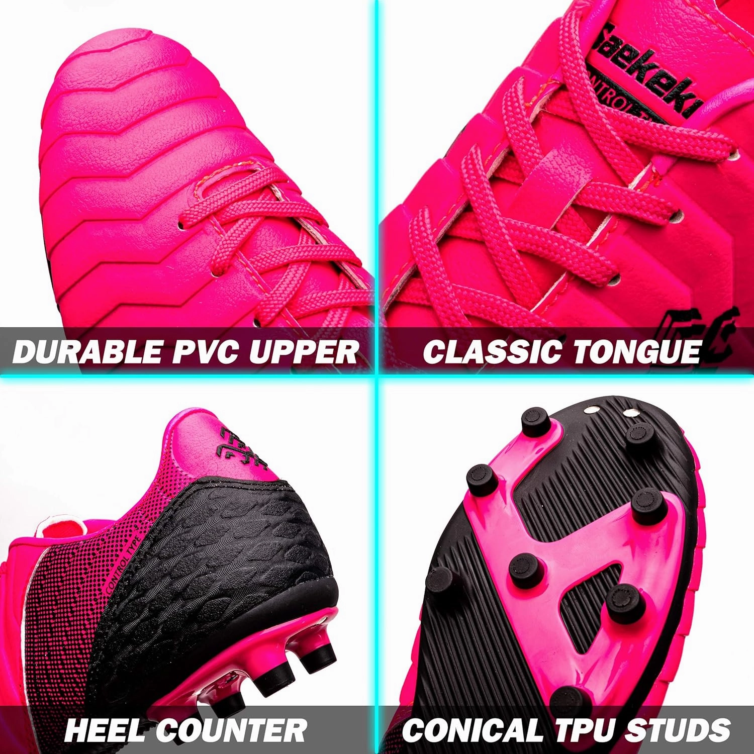 Soccer Shoes Kids Boys FG Cleats/TF Professional Training Girls Football Shoes