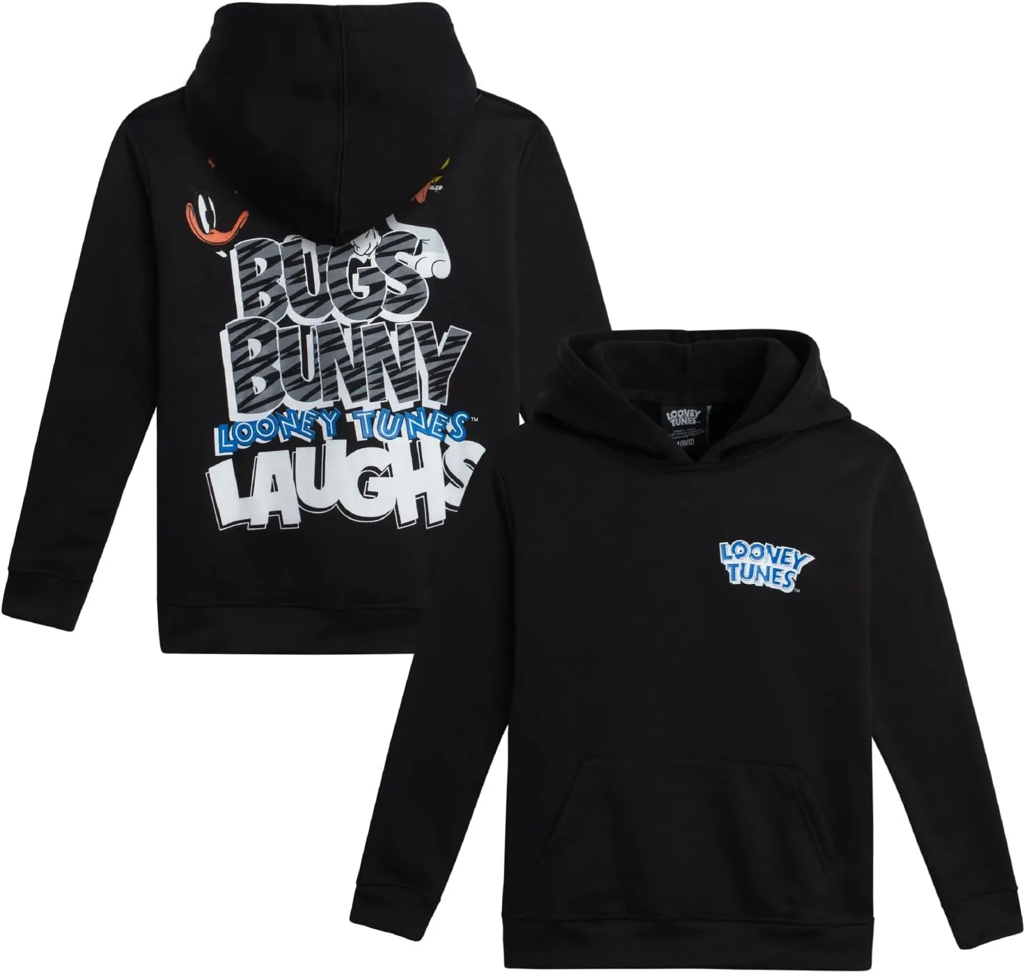 Southpole Boys Graphic Hoodie - Looney Tunes Bugs Bunny Tom and Jerry Pullover Hooded Sweatshirts for Boys (Sizes: 8-20)