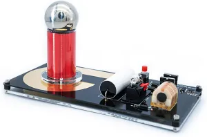 Spark Gap Tesla Coil Artificial Lightning Generator Touchable High Efficiency Science Project SSTC Tesla Coil