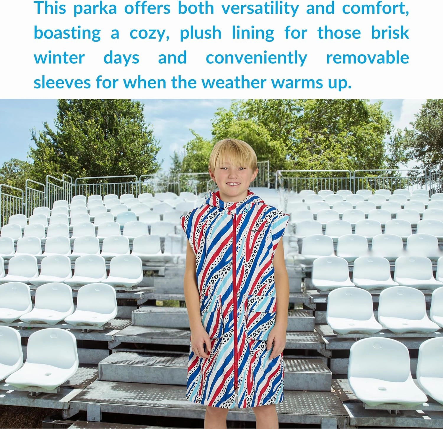 Sporti Kid's Team Swim Parka