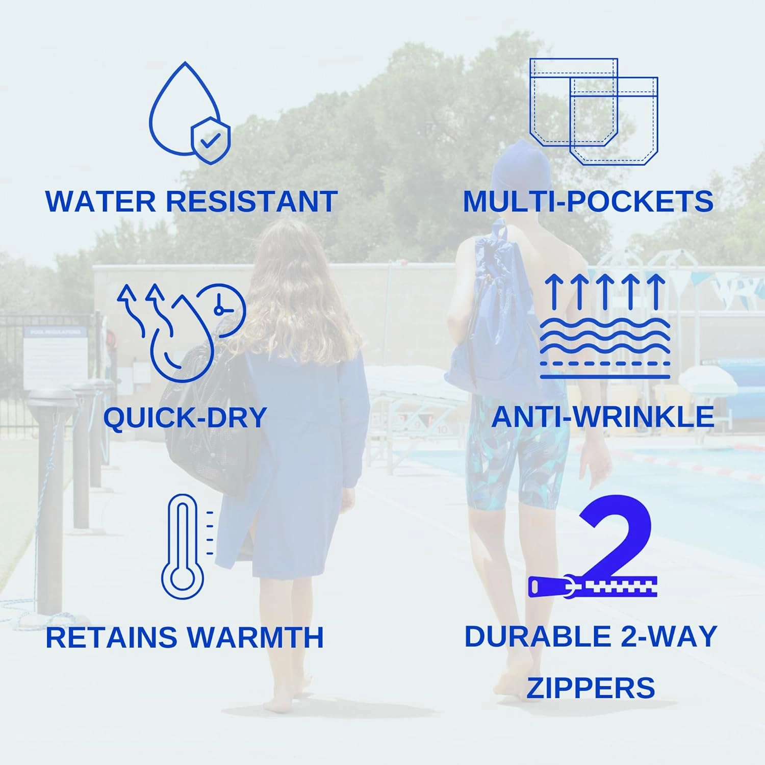 Sporti Kid's Team Swim Parka